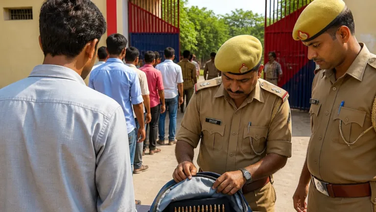 Minor intercepted at Gonda jail with 10 live cartridges, fake Aadhaar; probe on
