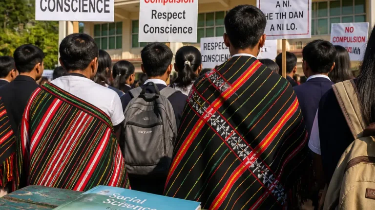 Mizo Zirlai Pawl reaffirms opposition to compulsory full 'Vande Mataram' in schools