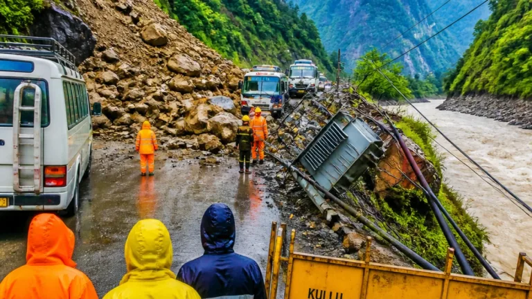 Monsoon disruption: 78 roads blocked in Himachal as rain likely until Sept 12