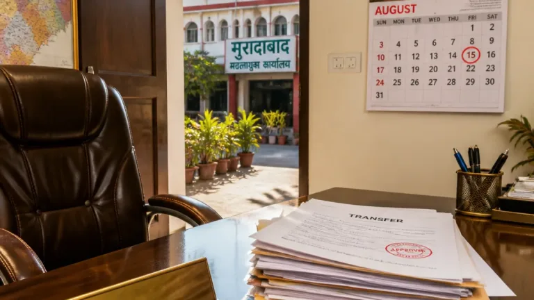 Moradabad Commissioner’s Charge Relinquished as IAS A.K. Singh’s Seven Deputation Extensions End