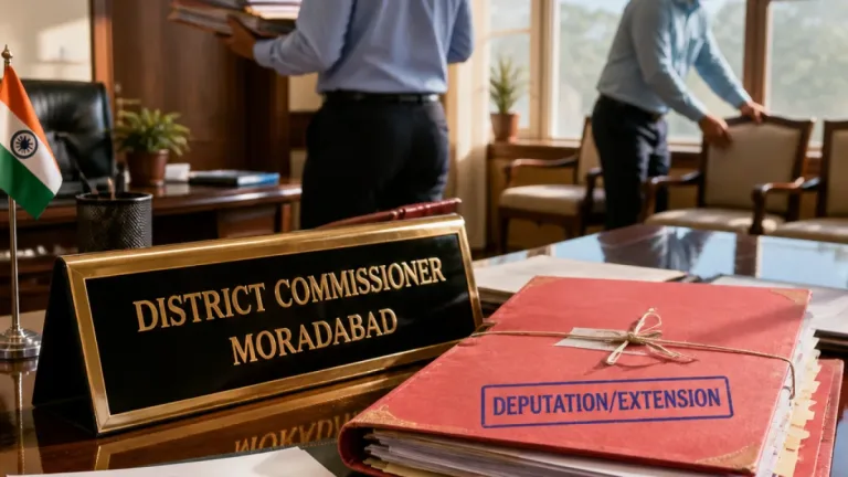 Moradabad: Deputation of IAS Anjaneya Kumar Singh lapses as extension awaits CM, Centre clearance