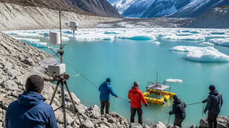 Multidisciplinary team completes field assessment of high‑risk glacial lakes in North Sikkim