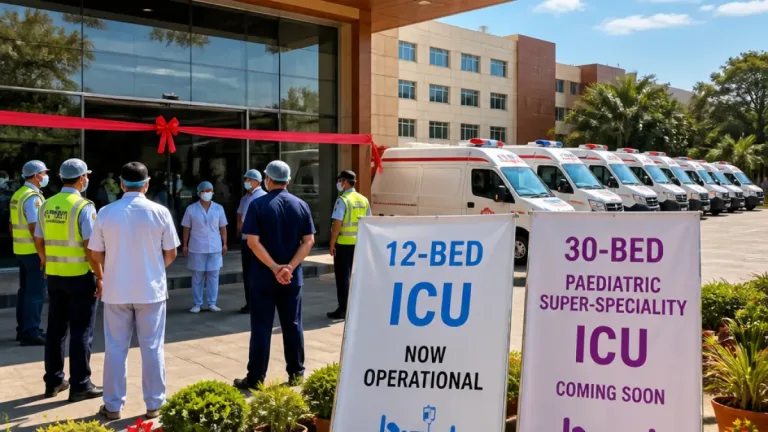 Muzaffarpur hospital gets 12-bed ICU; 30-bed super-speciality PICU announced