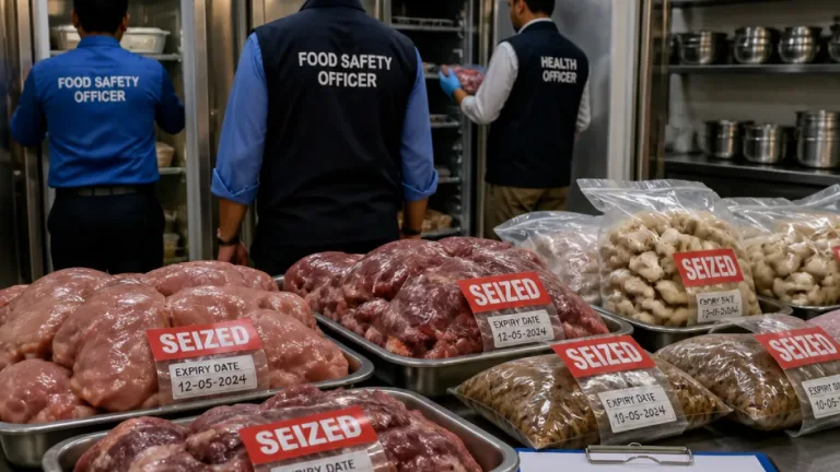 Mysuru hotels raided in state-wide FSSAI drive; expired meat, mushrooms seized