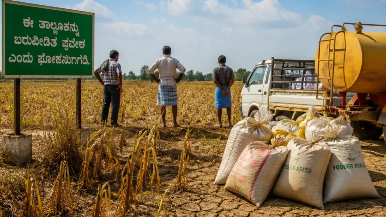 Mysuru taluks declared drought-hit as farmers seek compensation, fodder shortage looms