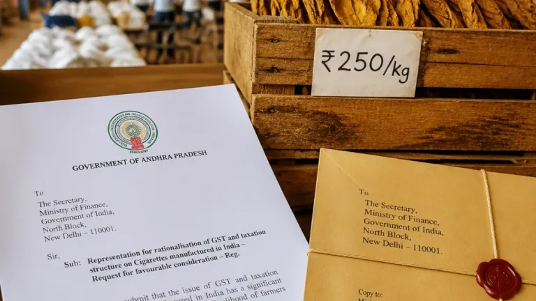 Naidu asks Centre to review higher GST, excise duty citing fall in tobacco prices and farmer distress