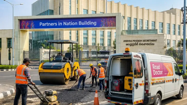 Naidu urges officials, citizens to join 'Partners in Nation Building', directs zero‑pothole drive