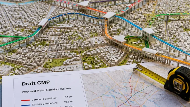 Nashik draft CMP proposes 58 km metro network costing ₹14,520 crore; Phase I by 2036