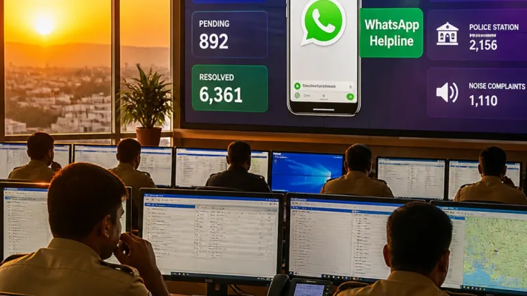 Nashik police WhatsApp helpline logs 17,000+ messages; traffic, station complaints top list