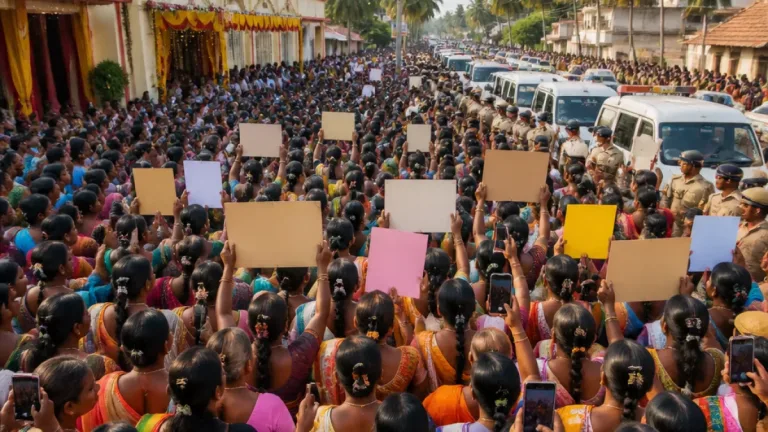 Nearly 5,000 Victims from Madurai Region Protest Over App-Based Investment Scam