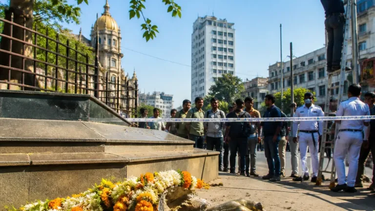 Netaji statue in New Alipore found damaged a day after CM's warning; police probe on