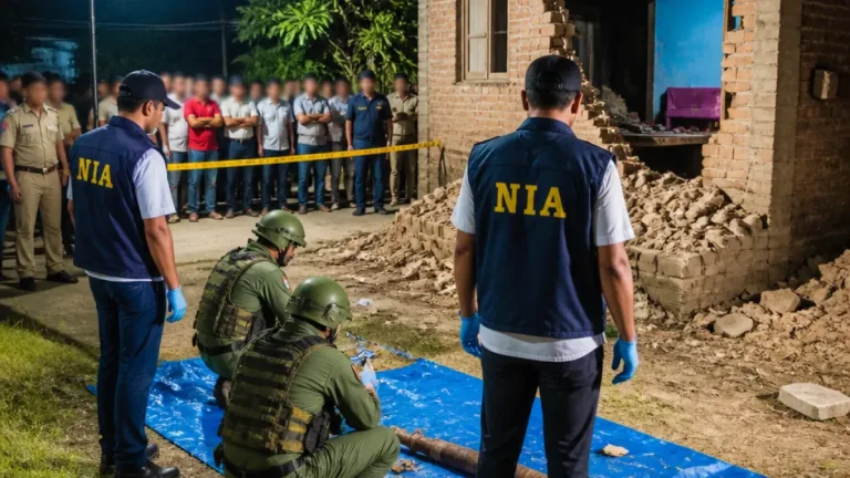 NIA arrests first accused in Tronglaobi IED attack that killed two children