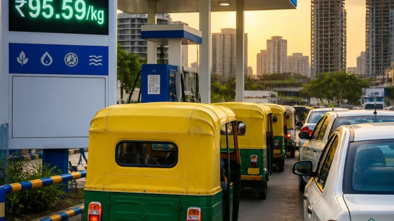 Noida CNG Rate Raised to ₹95.59/kg as IGL Applies Rs 3.89 Hike Across NCR