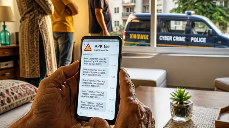 Noida residents lose ₹24 lakh after downloading fraudulent APK files, police probe under way