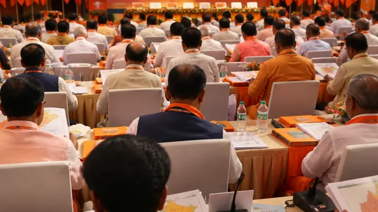 Odisha BJP reviews organisational push in Cuttack, outlines roadmap for panchayat and municipal polls
