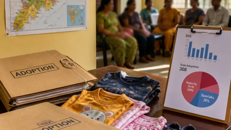 Odisha records 308 adoptions in 2025-26; girls, special-needs children account for larger share