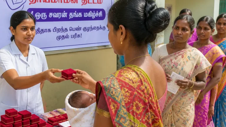 One-gram gold rings for newborns rolled out in Cuddalore under Thaimaaman scheme