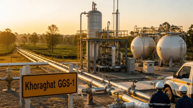 ONGC brings Khoraghat gas evacuation unit online, taps Jorhat gas for North‑East grid