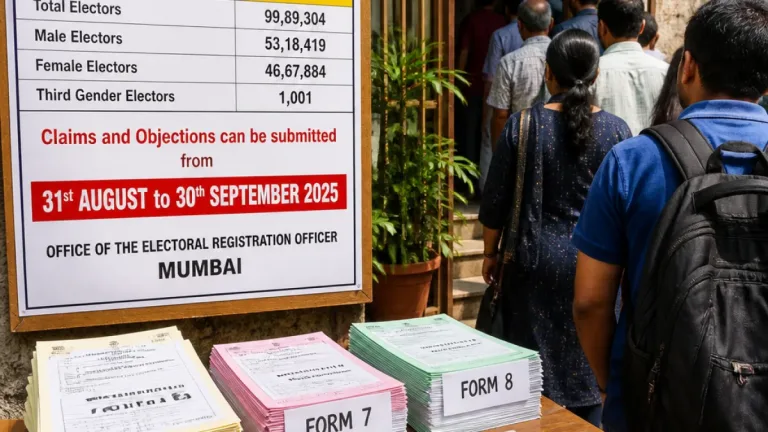 Over 2.06 crore electors excluded from Maharashtra draft rolls after SIR; claims window opens