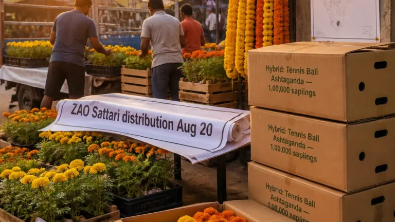 Panaji-area push for marigold self-sufficiency: ZAO to distribute 1 lakh hybrid saplings