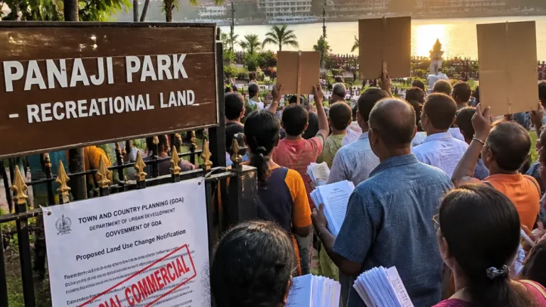 Panaji residents petition to keep Panaji Park as recreational land, seek reversal of commercial zoning