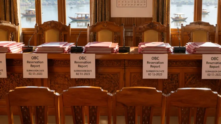 Panchayat, Municipal Polls in J&K Await Action as OBC Reservation Report Remains Unnotified