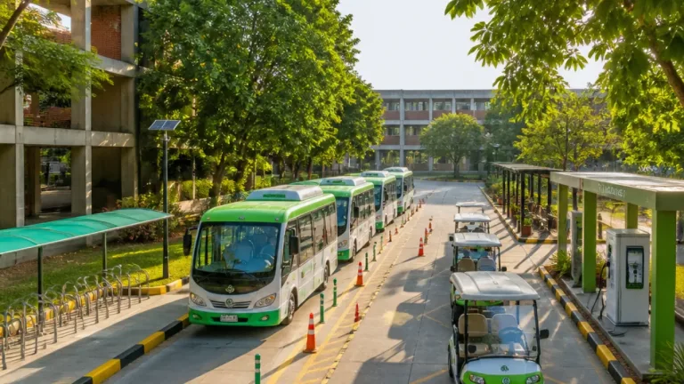 Panjab University seeks funds for 20 e-buses, 10 e-carts to link north and south campuses
