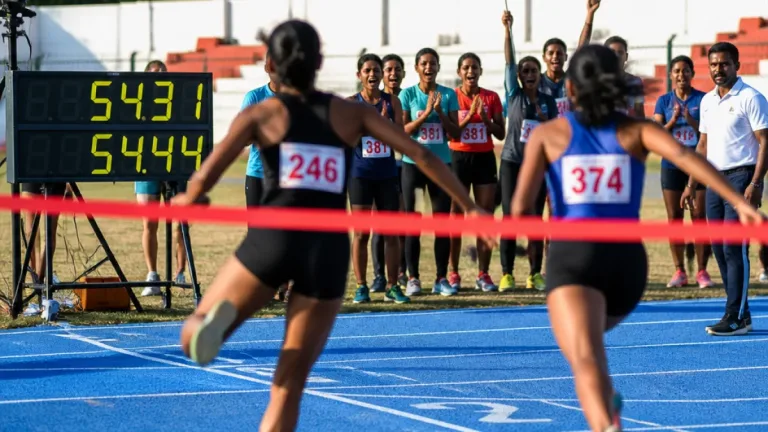 Pravalika Narimalla upsets Olympian Subha Venkatesan in 400m at Warangal leg of Indian Athletics Series