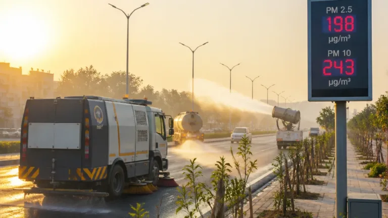 Prayagraj slips to 13th in national clean-air survey despite dust-control drives