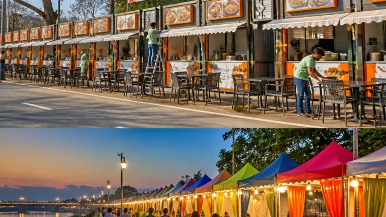 Prayagraj to get two new organised food hubs — Swad Sangam on Lowther Road and riverfront pavilion at Kali Ghat