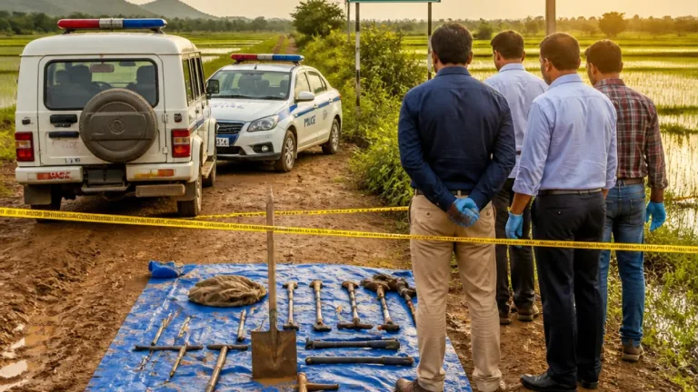 Pregnant Odisha woman found dead in Vizianagaram; two held, probe continues