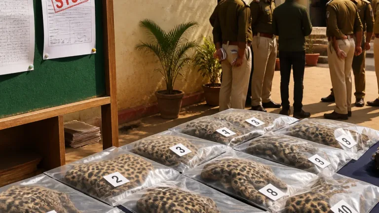 Probe in MP links leopard-skins haul to Delhi NGO; STSF summons Wildlife SOS CEO