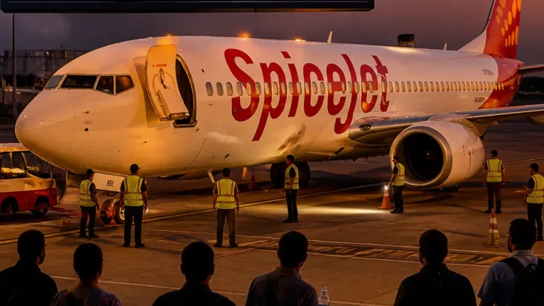 Pune-bound SpiceJet flight delayed after onboard AC failure; passengers protest at Delhi airport