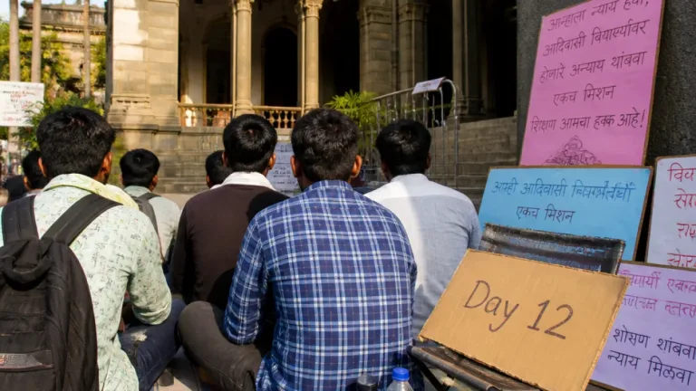 Pune tribal students' hunger strike enters 12th day after delegation meets Tribal Minister