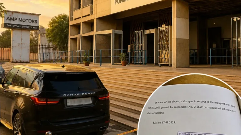 Punjab and Haryana HC stays FIR-linked proceedings against AMP Motors over Range Rover dispute