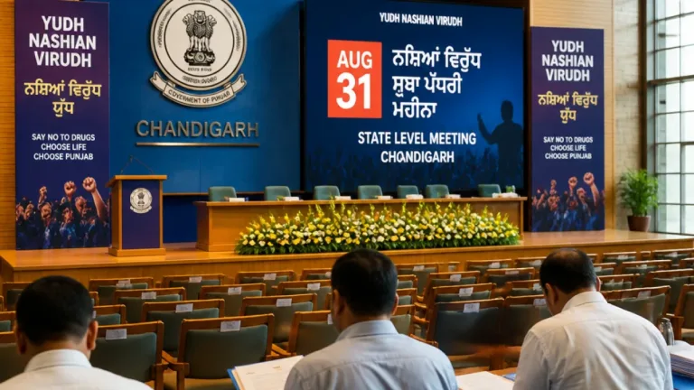 Punjab launches fortnight-long village-level reviews of anti-drug drive, to end with CM-led meeting on Aug 31