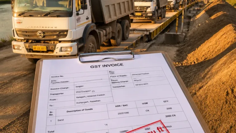 Punjab probes use of Himachal GST invoices to legalise illegally mined sand; cap on single-bill quantity imposed
