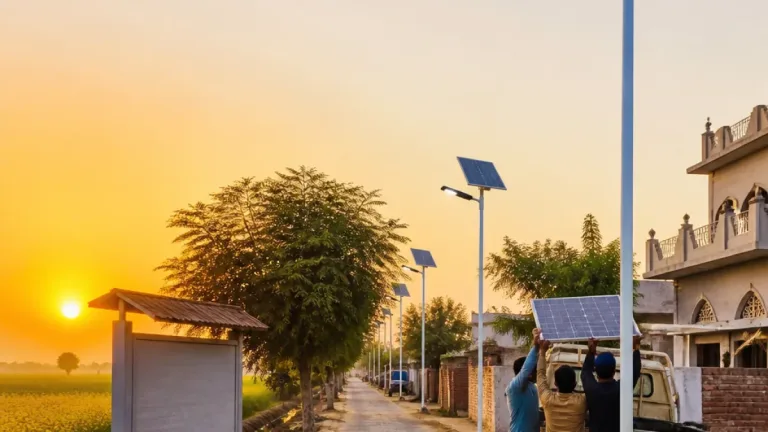 Punjab to install 3 lakh solar streetlights in villages at cost of ₹470 crore