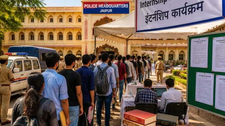 Rajasthan Police opens unpaid internship for law students to boost practical legal exposure