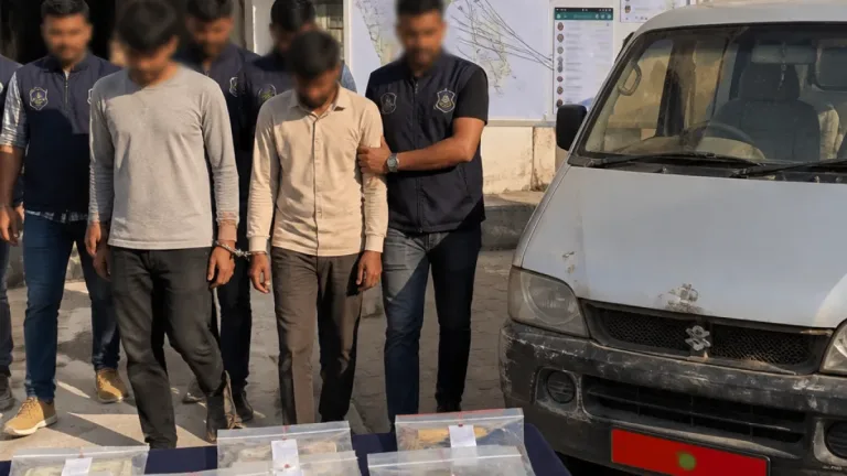 Rajkot Crime Branch arrests two in ₹19 lakh angadiya robbery; two masterminds remain absconding