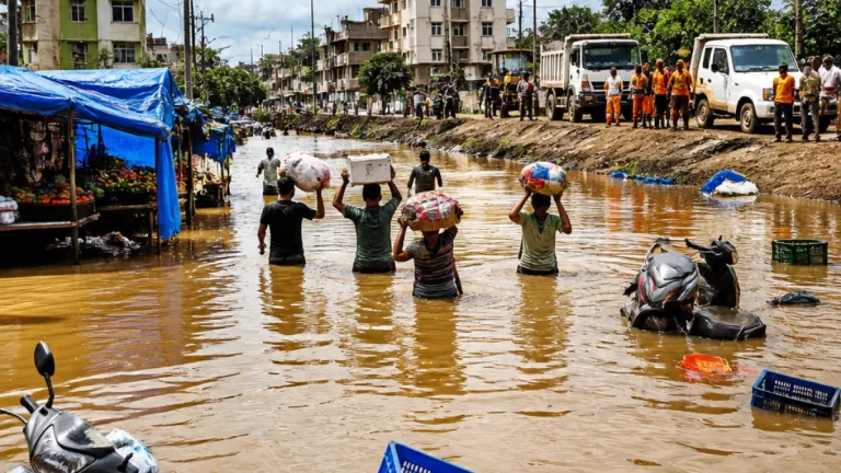 Raurkela battered by torrential rains; homes and markets inundated