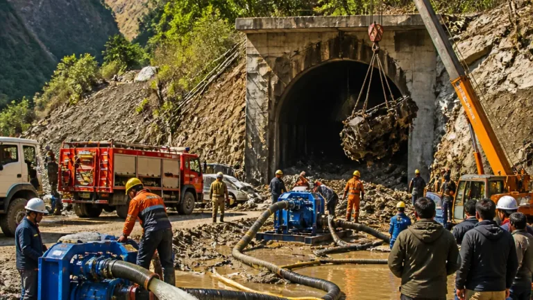 Rescue operation at Vishnugad-Pipalkoti tunnel ends; final death toll 10