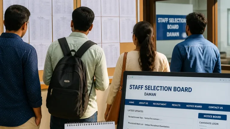 Revised answer keys finalised for DNH & DD teacher recruitment; no further challenges allowed