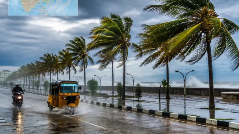 RMC warns of heavy rain in northern TN; Puducherry to see scattered thunderstorms and showers
