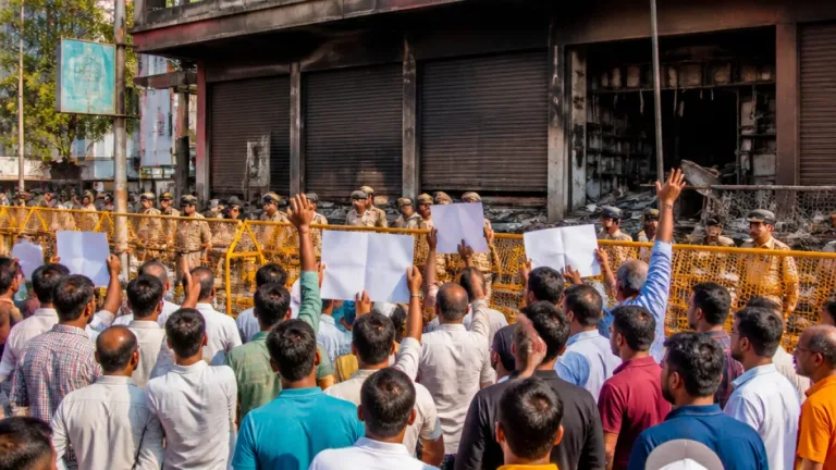 Rohtak traders demand withdrawal of proposed UPI charges, seek full D‑Park compensation