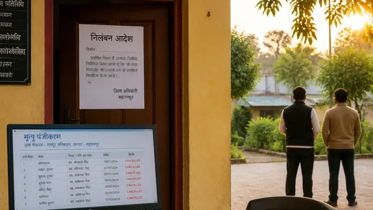 Saharanpur panchayat secretary suspended, assistant dismissed over fake CRS death certificates