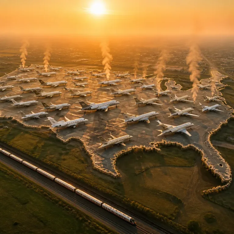 Private jets fuel outsized climate burden; US accounts for nearly 69% of global fleet