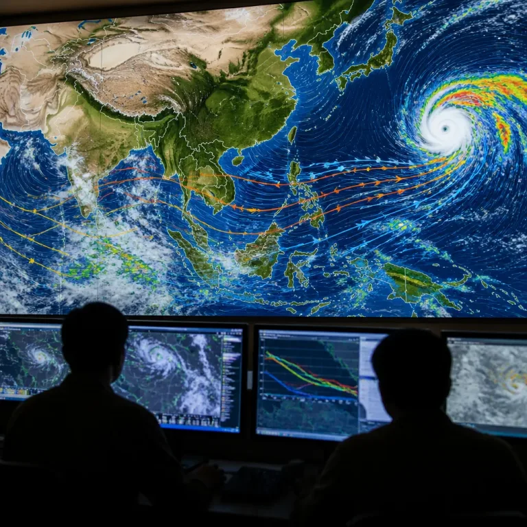 Typhoon Dolphin in western Pacific is suppressing India’s monsoon, scientists warn
