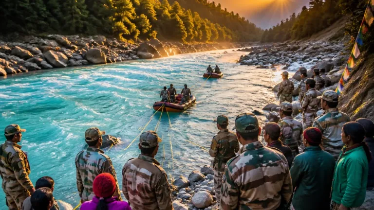 Search continues for 29-year-old swept away in Nyamjangchu River near Namtsering, Tawang