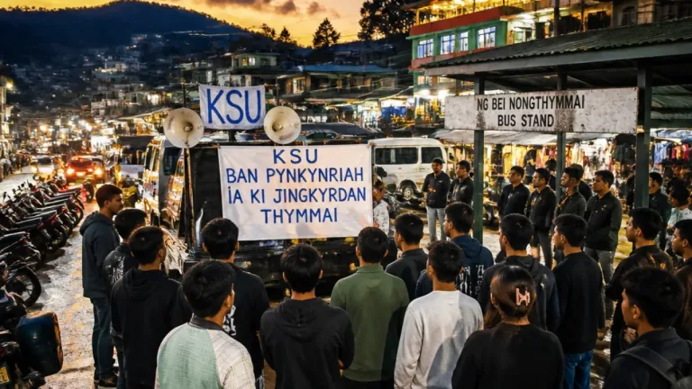 Shillong: KSU to hold public meetings on Aug 17-18 pressing government on five demands